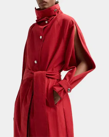 Proenza Schouler White Label Corey Belted Trench Coat | Thumbnail 5 Proenza Schouler White Label Corey Belted Trench Coat | Thumbnail 5
