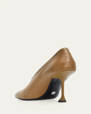 Proenza Schouler 85mm Tee Pieced Leather Pumps | Thumbnail 8 Proenza Schouler 85mm Tee Pieced Leather Pumps | Thumbnail 8
