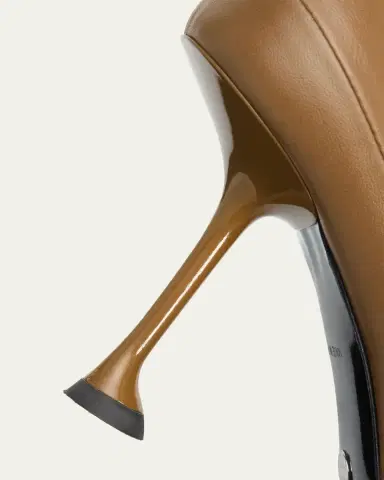 Proenza Schouler 85mm Tee Pieced Leather Pumps | Thumbnail 9 Proenza Schouler 85mm Tee Pieced Leather Pumps | Thumbnail 9