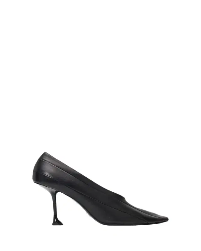 Proenza Schouler 85mm Tee Pieced Leather Pumps