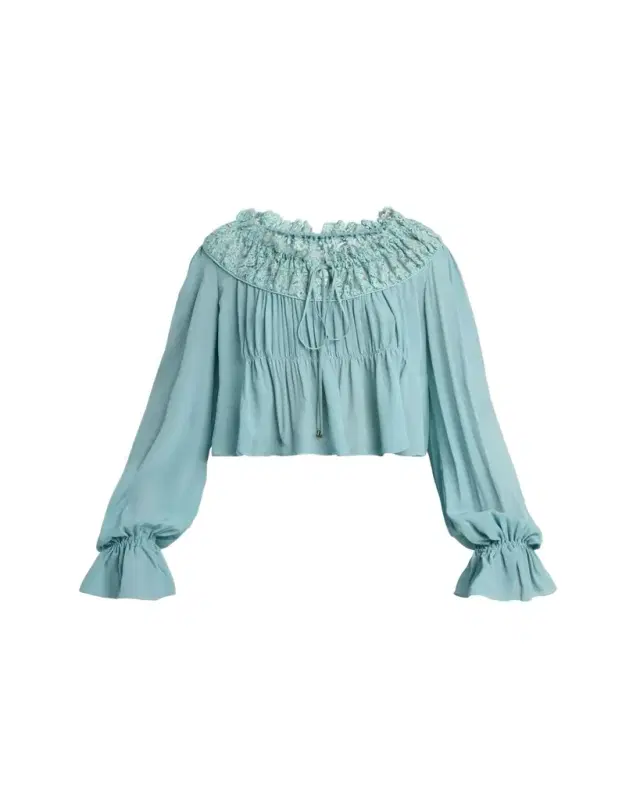 Chloe Iconic Organic Silk Georgette Top