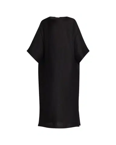 The Row Oraffa 3/4-Sleeve Silk-Linen Maxi Dress | Thumbnail 1