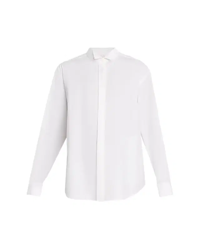 THE ROW Edrisca Check Cotton Poplin Button-Down Shirt