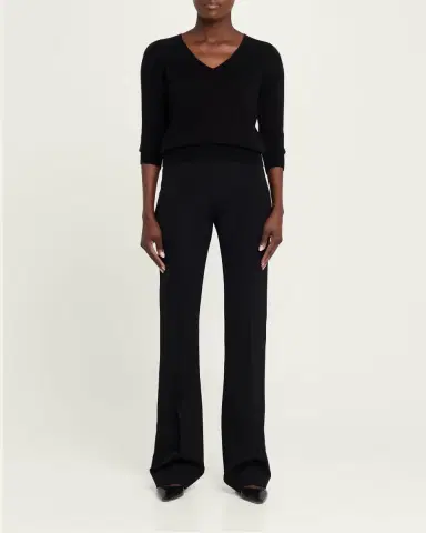 The Row Fabien Silk Twill Bootcut Pants | Thumbnail 2