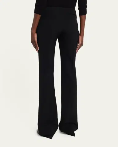 The Row Fabien Silk Twill Bootcut Pants | Thumbnail 3