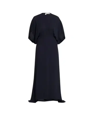 The Row Koralie Silk Chiffon Capelet Maxi Dress | Thumbnail 1