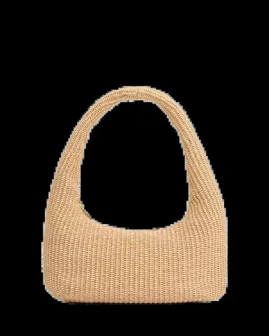 Mansur Gavriel Gnocchi Mini Raffia-Effect Top-Handle Bag | Thumbnail 2