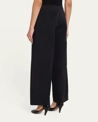 The Row Galileo Pleated Cotton-Silk Barrel-Leg Pants | Thumbnail 3 The Row Galileo Pleated Cotton-Silk Barrel-Leg Pants | Thumbnail 3