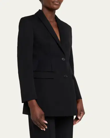 The Row Bettina Single-Breasted Slim Jacket | Thumbnail 4 The Row Bettina Single-Breasted Slim Jacket | Thumbnail 4