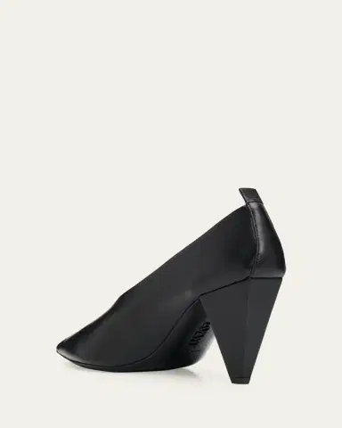 Loewe 45mm Origami Cubic Leather Pumps | Thumbnail 3