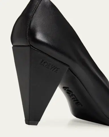 Loewe 45mm Origami Cubic Leather Pumps | Thumbnail 4
