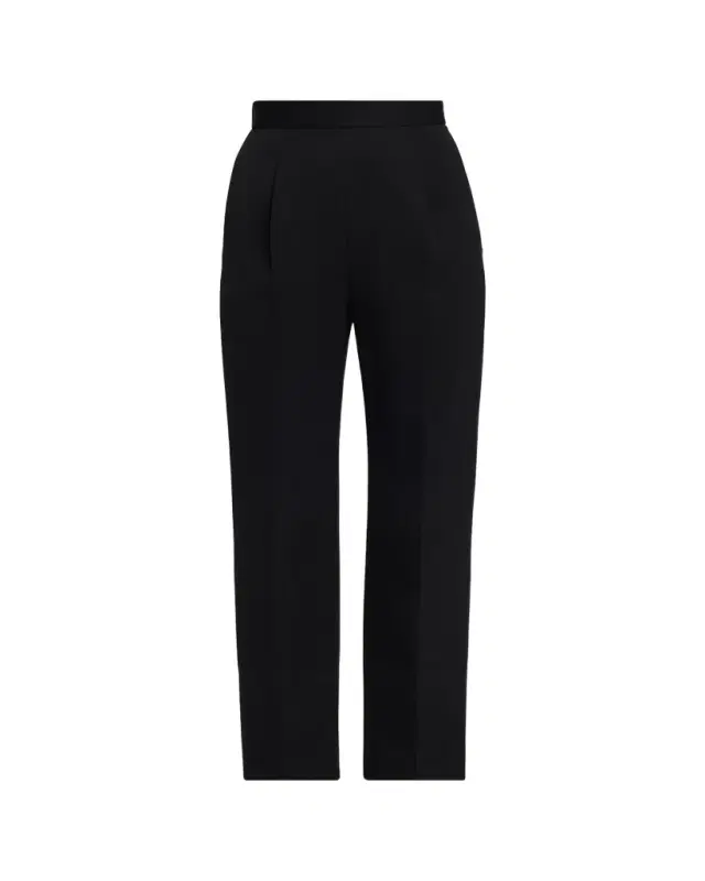 THE ROW Eranza Wool Straight-Leg Ankle Pants