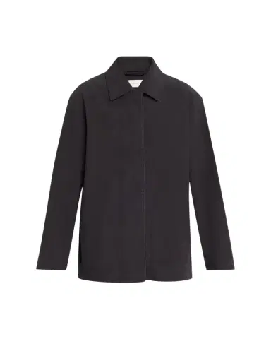 The Row Baeza Cotton Single-Breasted Jacket | Thumbnail 1 The Row Baeza Cotton Single-Breasted Jacket | Thumbnail 1