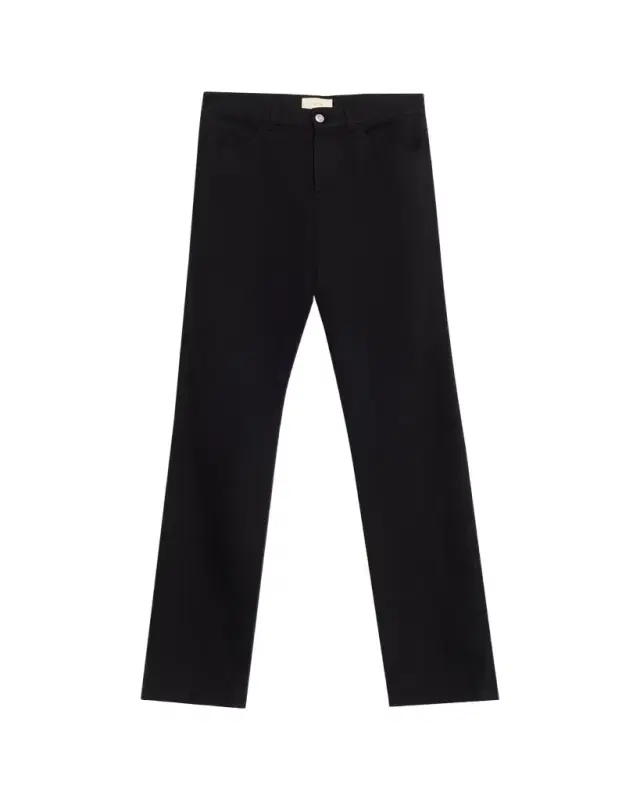 THE ROW Carlyl Mid-Rise Straight-Leg Jeans