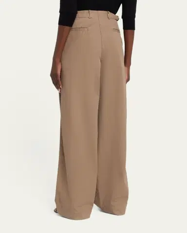 The Row Fadry Cotton Gabardine Wide-Leg Carpenter Pants | Thumbnail 8