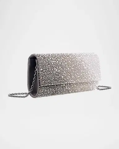 Judith Leiber Couture Perry Ombre Crystal Flap Clutch Bag | Thumbnail 3 Judith Leiber Couture Perry Ombre Crystal Flap Clutch Bag | Thumbnail 3