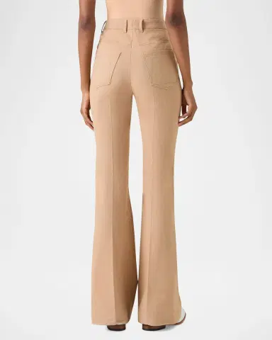 Akris Farid Bootcut Stretch Cotton Denim Pants | Thumbnail 3 Akris Farid Bootcut Stretch Cotton Denim Pants | Thumbnail 3
