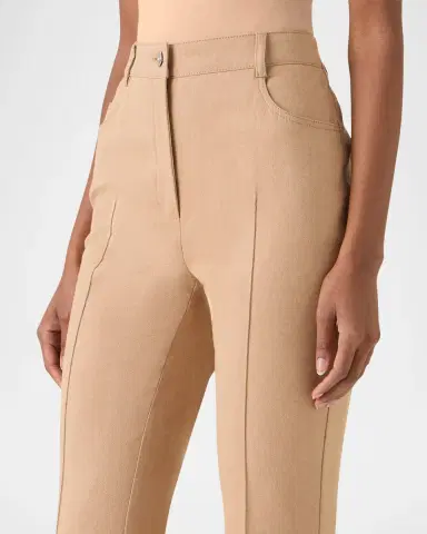 Akris Farid Bootcut Stretch Cotton Denim Pants | Thumbnail 5 Akris Farid Bootcut Stretch Cotton Denim Pants | Thumbnail 5