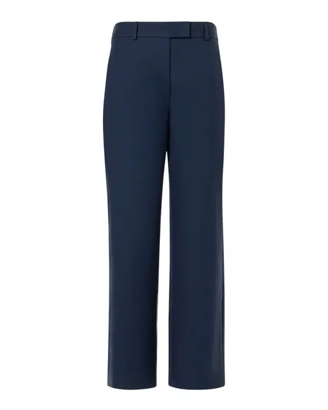 Akris Christelle Cotton Cropped Wide-Leg Trousers
