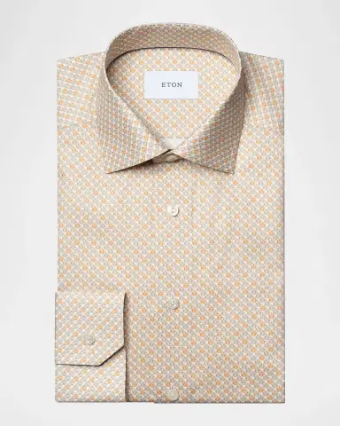 Eton Men 's Signature Twill Slim-Fit Dress Shirt | Thumbnail 2