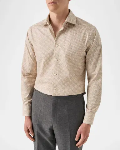 Eton Men 's Signature Twill Slim-Fit Dress Shirt | Thumbnail 4