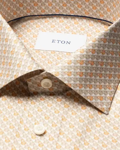 Eton Men 's Signature Twill Slim-Fit Dress Shirt | Thumbnail 6