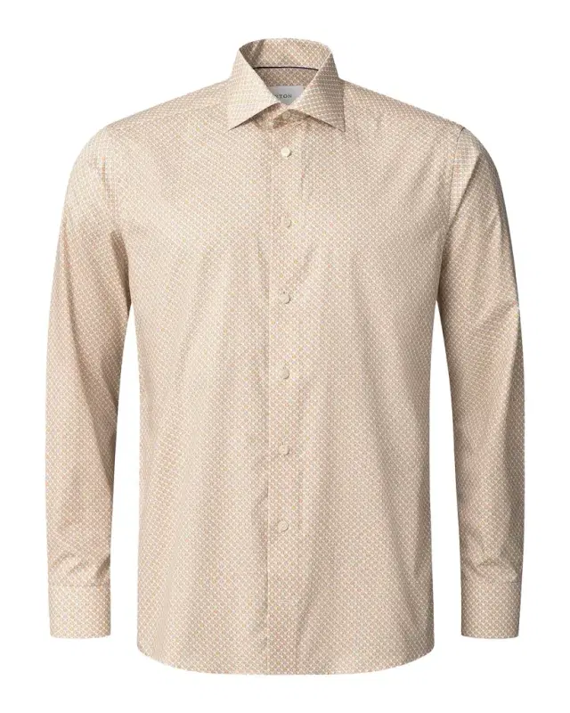 Eton Men 's Signature Twill Slim-Fit Dress Shirt