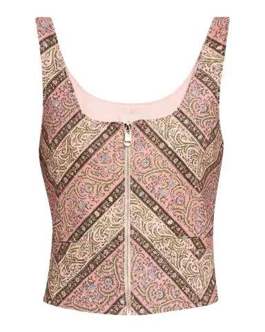 Cinq à Sept Pepper Paisley Top | Thumbnail 1