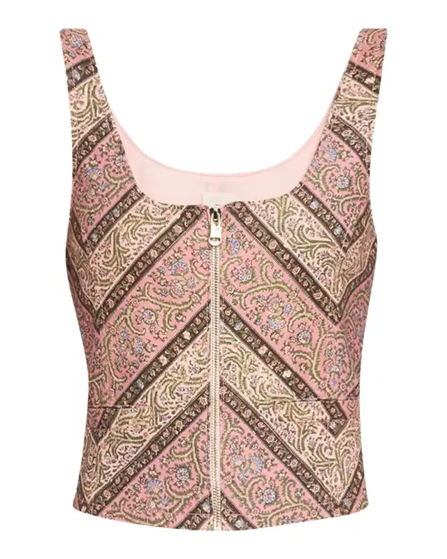 Cinq à Sept Pepper Paisley Top