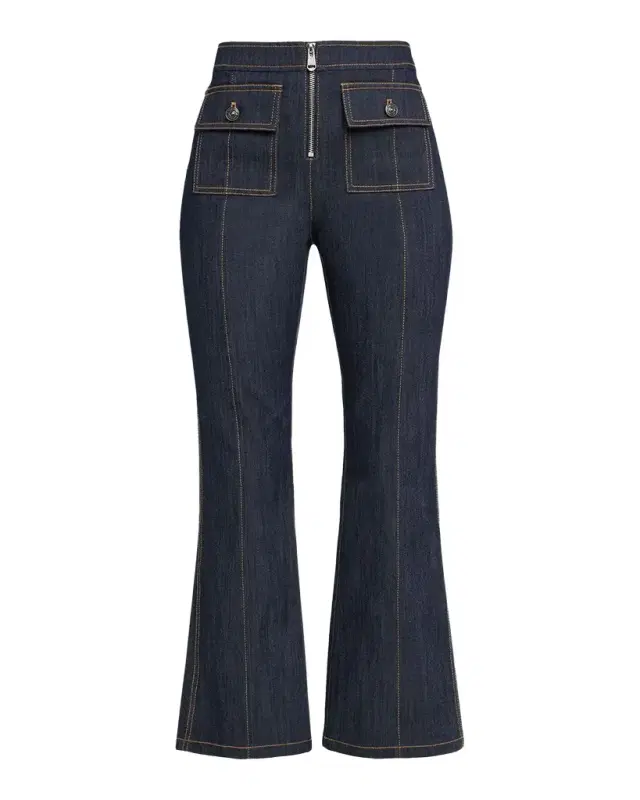 Cinq à Sept Azure Skinny Flare Jeans