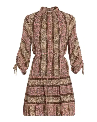 Cinq à Sept Pepper Paisley Mini Shirtdress | Thumbnail 1