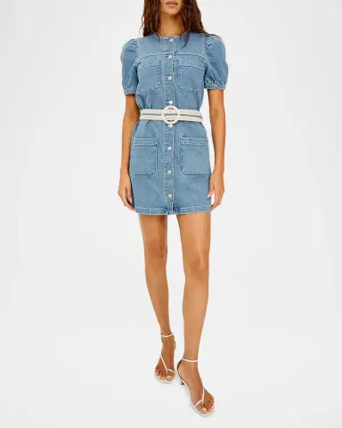 RAILS Clairemont Denim Mini Dress | Thumbnail 2 RAILS Clairemont Denim Mini Dress | Thumbnail 2