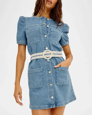 RAILS Clairemont Denim Mini Dress | Thumbnail 4 RAILS Clairemont Denim Mini Dress | Thumbnail 4