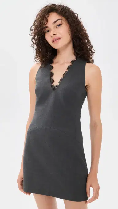 SIR. Mathias Tailored Mini Dress Slate | Thumbnail 2 SIR. Mathias Tailored Mini Dress Slate | Thumbnail 2