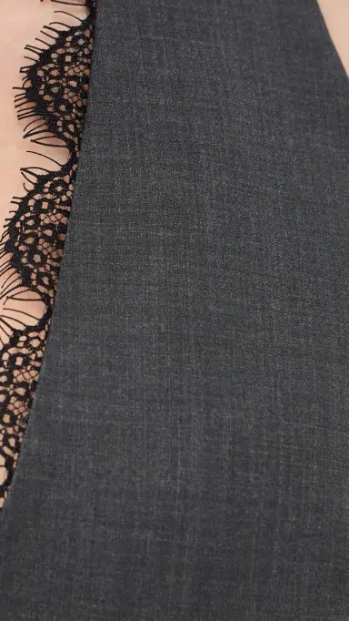SIR. Mathias Tailored Mini Dress Slate | Thumbnail 6 SIR. Mathias Tailored Mini Dress Slate | Thumbnail 6