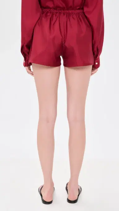 Comme Si Drawstring horts Deep Red | Thumbnail 3 Comme Si Drawstring horts Deep Red | Thumbnail 3
