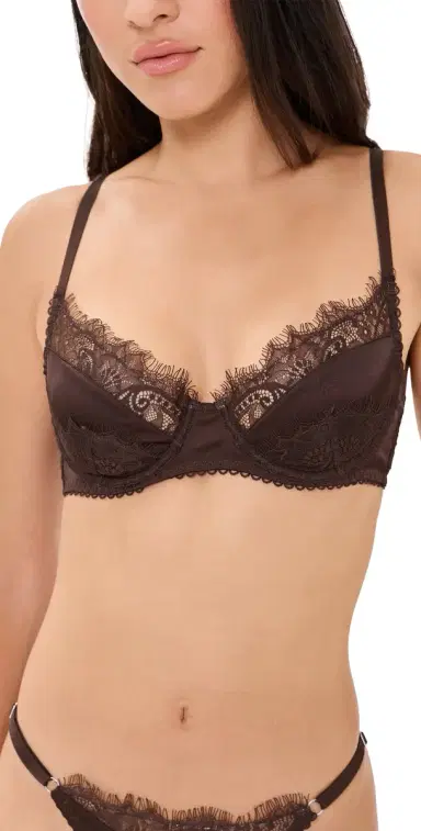 Kat the Label Rae Underwire Bra Espresso M | Thumbnail 1