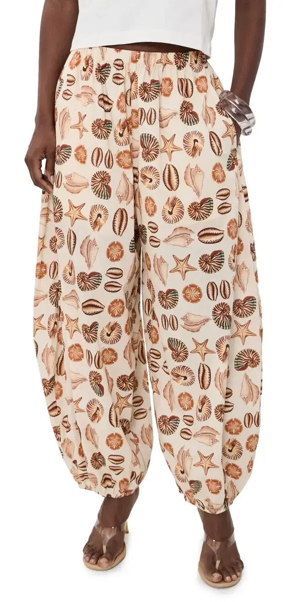 FARM Rio Marine hells and Balloon Pants Marine hells and