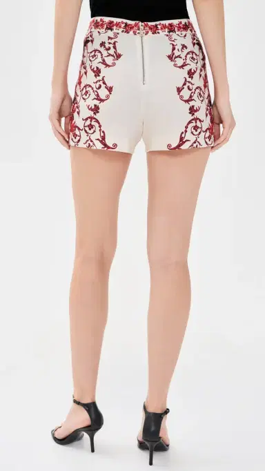 Alice + Olivia Hera Back Zip Shorts | Thumbnail 3