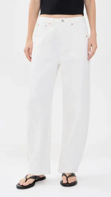 PARKE Horseshoe Jeans White | Thumbnail 2