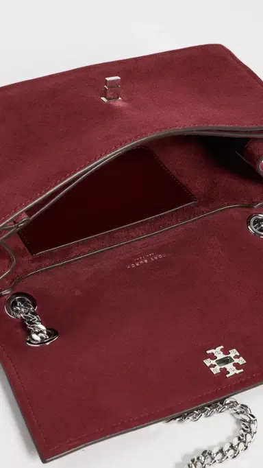 Tory Burch Kira Turnlock Suede Shoulder Bag | Thumbnail 5