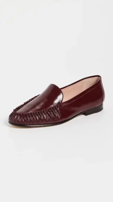 Veronica Beard Prilla Loafers Burgundy | Thumbnail 2 Veronica Beard Prilla Loafers Burgundy | Thumbnail 2