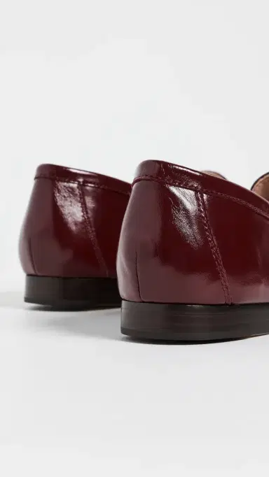 Veronica Beard Prilla Loafers Burgundy | Thumbnail 4 Veronica Beard Prilla Loafers Burgundy | Thumbnail 4