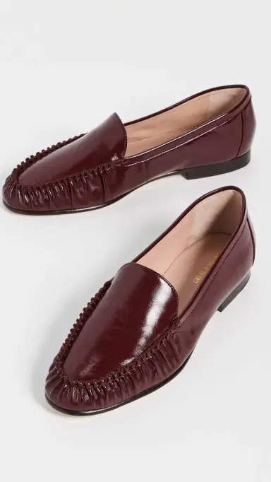 Veronica Beard Prilla Loafers Burgundy | Thumbnail 5 Veronica Beard Prilla Loafers Burgundy | Thumbnail 5