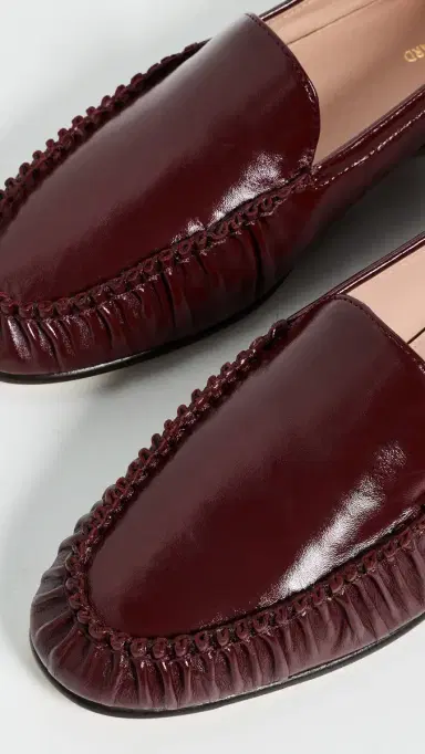 Veronica Beard Prilla Loafers Burgundy | Thumbnail 6 Veronica Beard Prilla Loafers Burgundy | Thumbnail 6