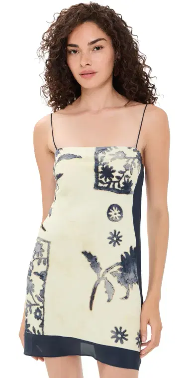 SIR. Phillipa Slip Mini Dress Eira Midnight | Thumbnail 1