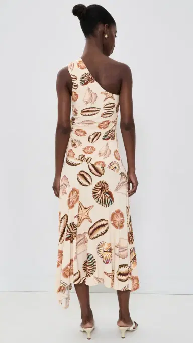 FARM Rio Marine hells One houlder Maxi Dress MARINE HELL AND | Thumbnail 3