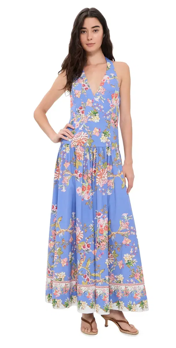 Hema Maxi Dress Blue