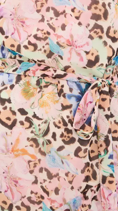 Saloni Marissa Silk Mini Dress 2491 Leopard Lilia 0 | Thumbnail 6 Saloni Marissa Silk Mini Dress 2491 Leopard Lilia 0 | Thumbnail 6