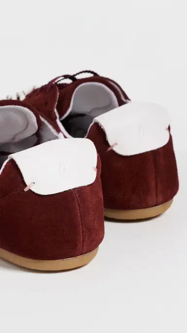 ALOHAS Tb.24 Suede Leather Sneakers Suede Burgundy #1 41 | Thumbnail 4